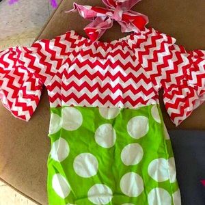 Custom made Christmas outfit